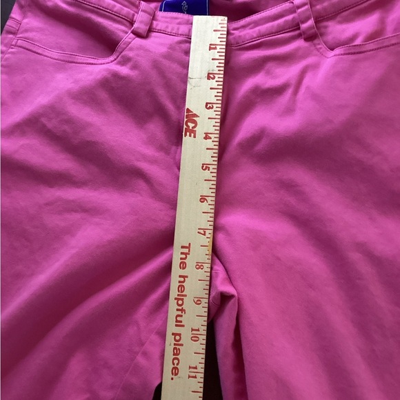 Tori Richard Pink Straight Leg Pants Sz 2 - Picture 9 of 12